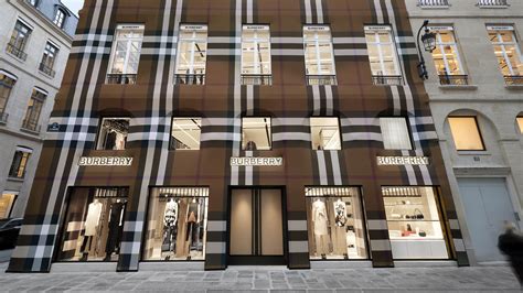 burberry flagship store.